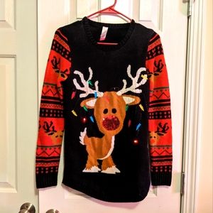 Light up sweater